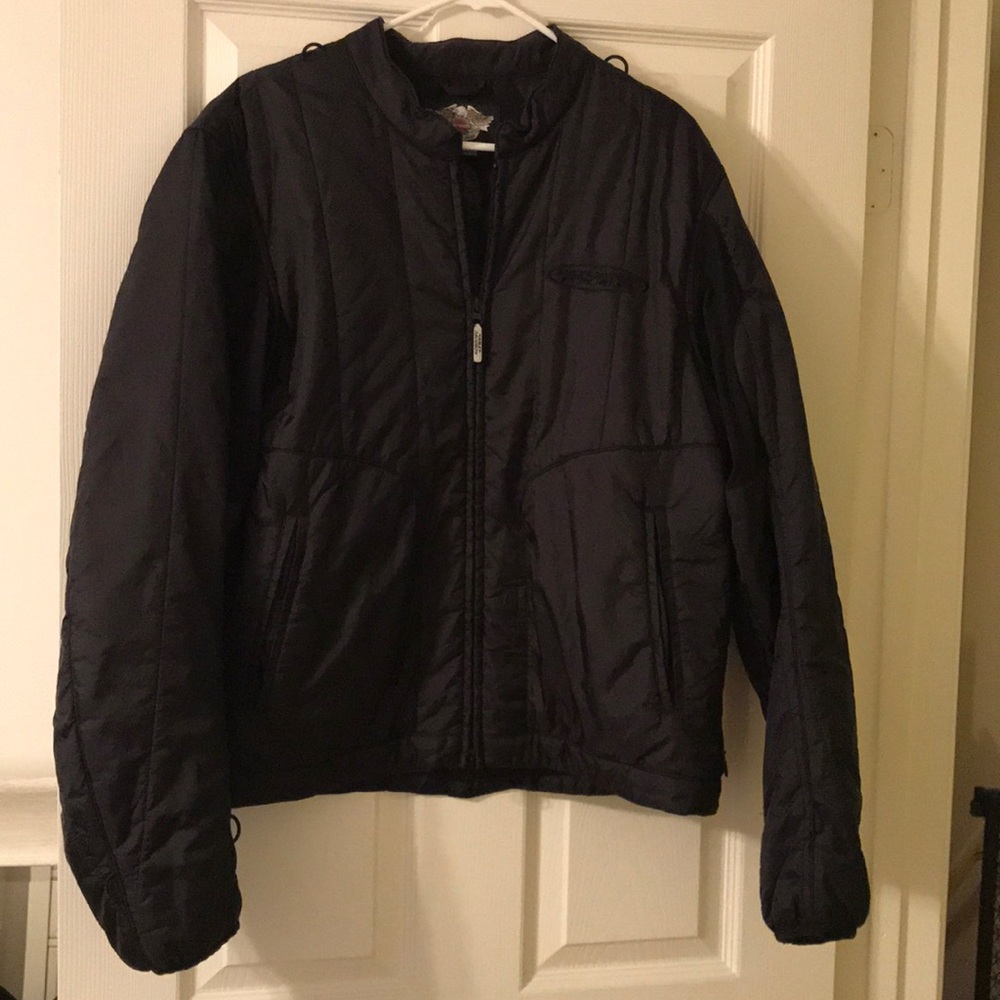 Harley Davidson Riding Jacket w/ insert - Picture 5 of 6
